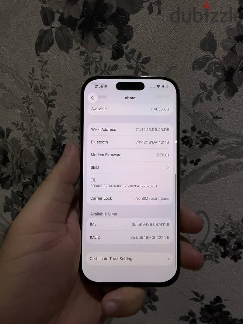 iPhone 16 Pro Titanium | 128GB  | 89%   |screen changed  GX 3