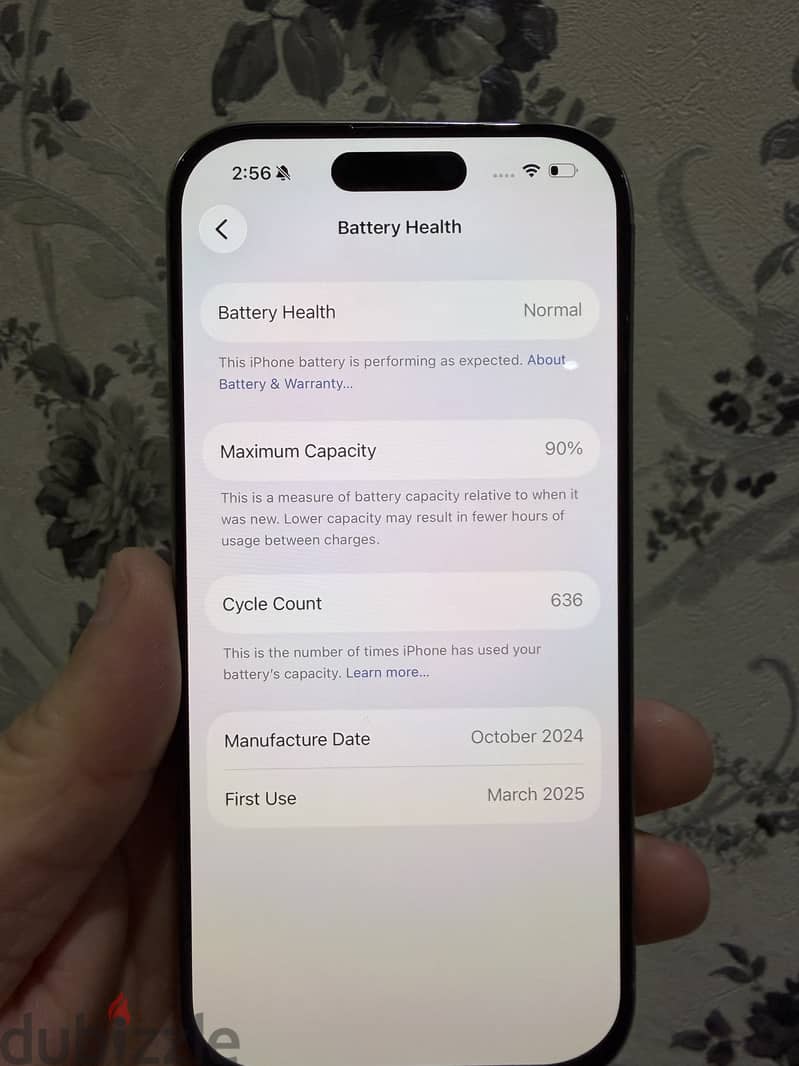 iPhone 16 Pro Titanium | 128GB  | 89%   |screen changed  GX 5