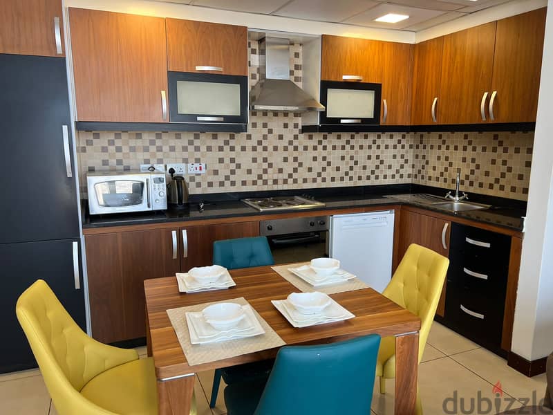 Fully Furnished 2 BDR Flat with Sea and City View 3
