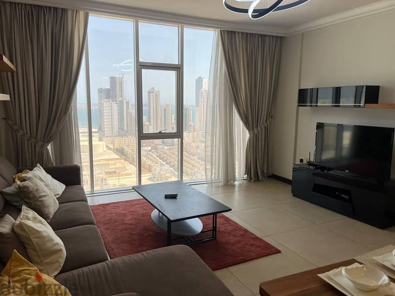 Fully Furnished 2 BDR Flat with Sea and City View 4