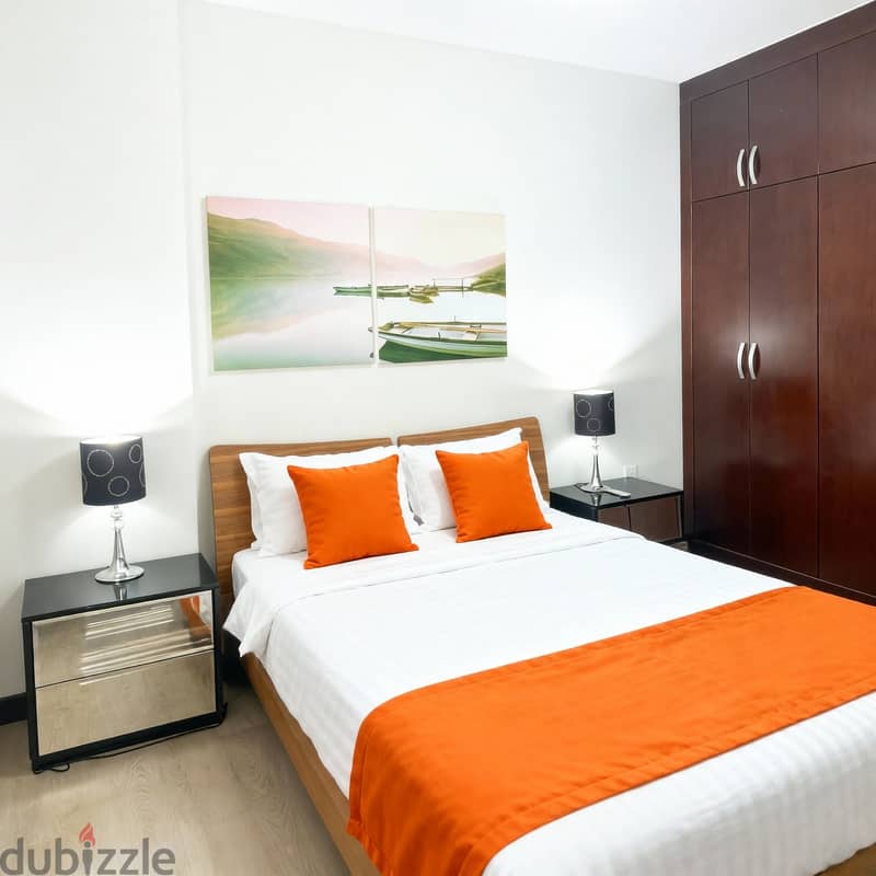 Fully Furnished 2 BDR Flat with Sea and City View 9