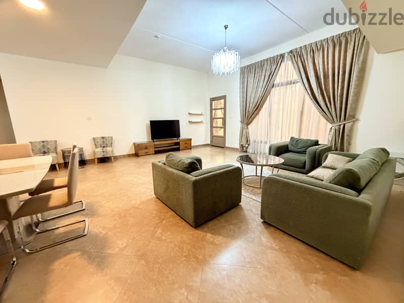 2BR+Maid | Janabiya | Fully Furnished | Private Backyard | Pool & Gym 1