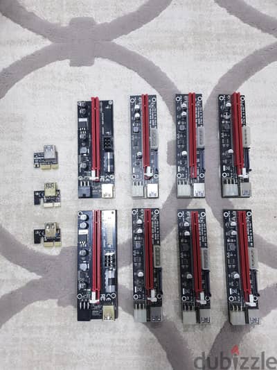 Pci-e raiser 1x to 16x adapter