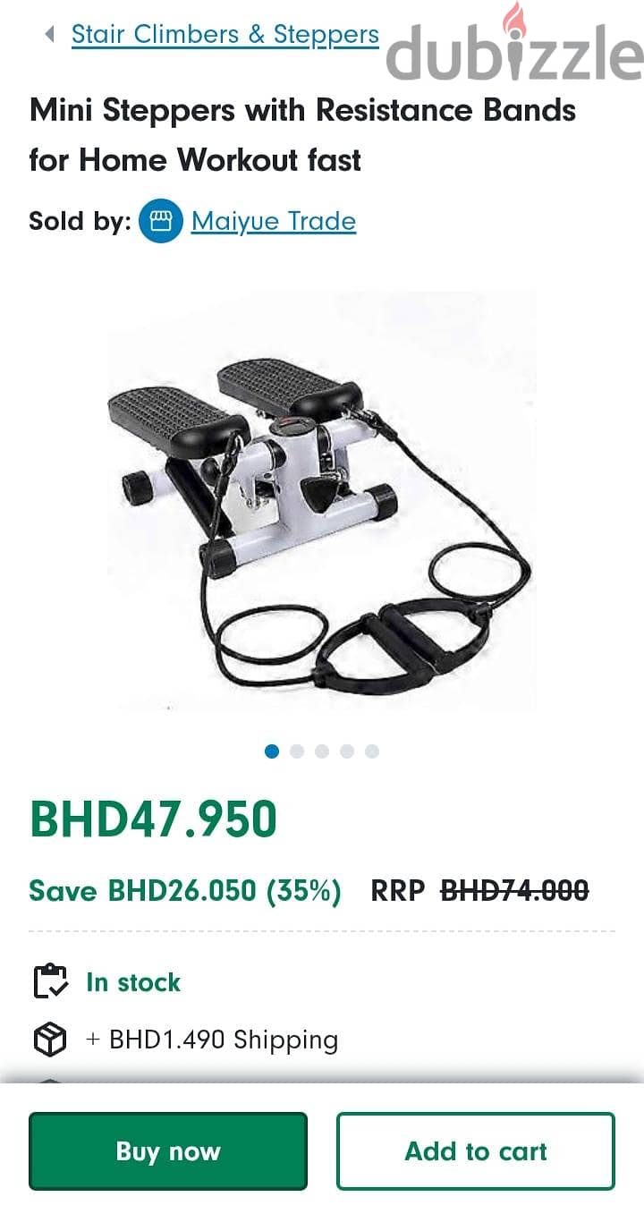 fitnis Mini Stepper machine 2