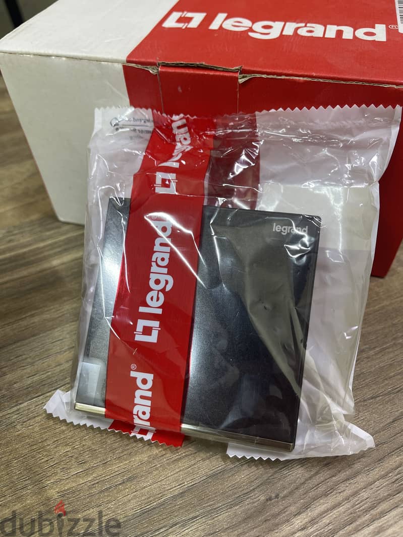 Brand New Legrand Galion Matt Black Switches & Sockets – 21 Pieces 2