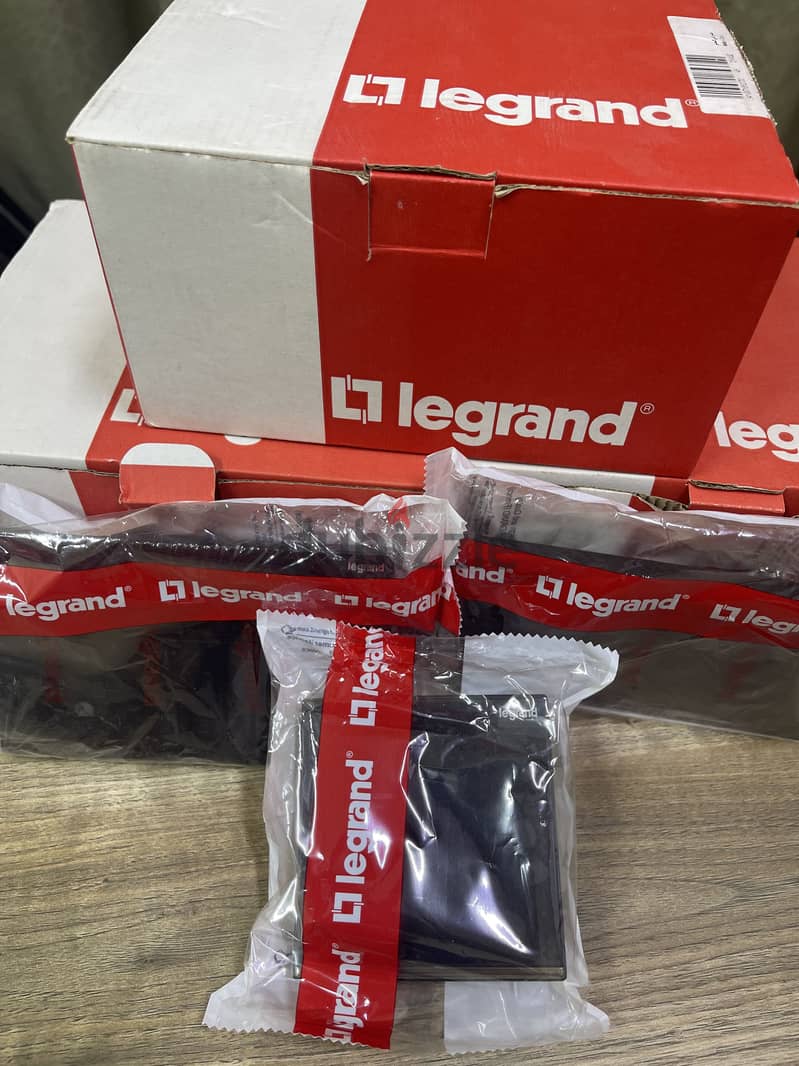 Brand New Legrand Galion Matt Black Switches & Sockets – 21 Pieces 10