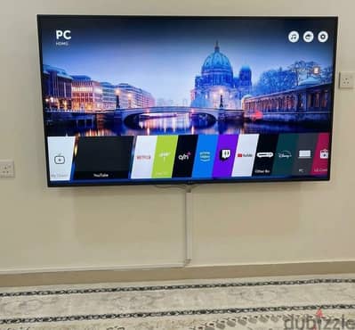 Lg 55” inch smart tv 4k UHD webOS