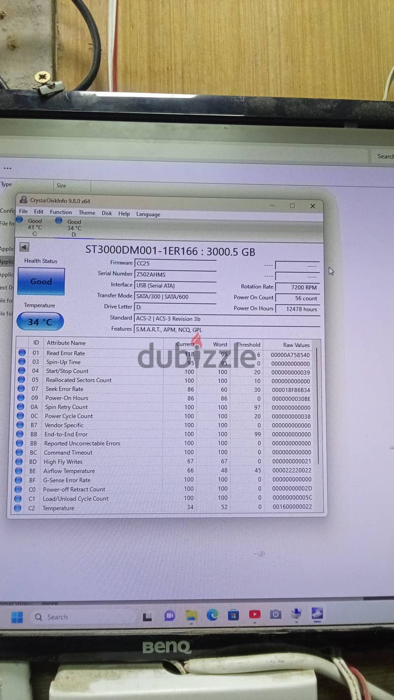 hard drive 3TB one pic 1tb 3pic 40bd all 1
