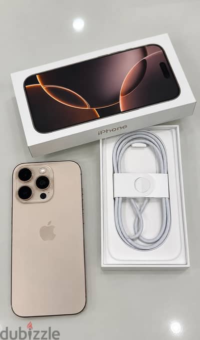 iPhone 16 Pro 256GB – Desert Titanium