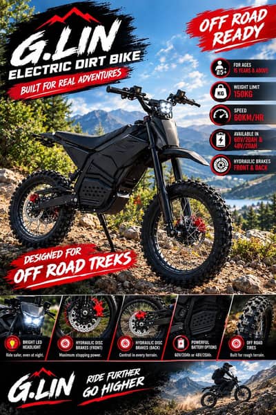 We sell all types of NEW bikes for kids and teens