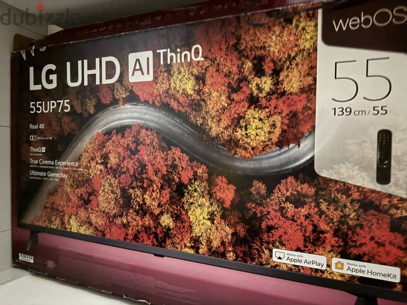 LG 55” 4K Smart TV – Like New, Original Box & Magic Remote 6