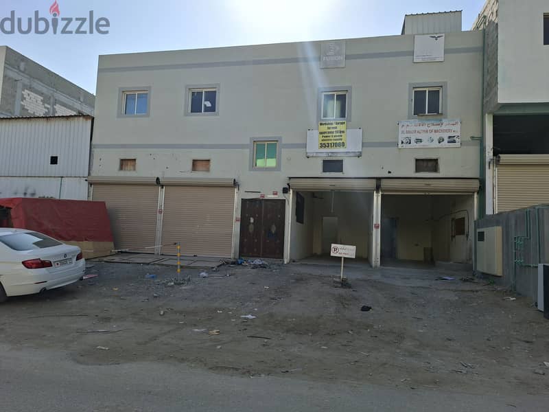 Rent Car Garage / Fabrication Workshop: Contact on whats app: 35317080 13