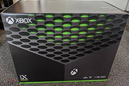 xbox series x 1 tb + 750 game