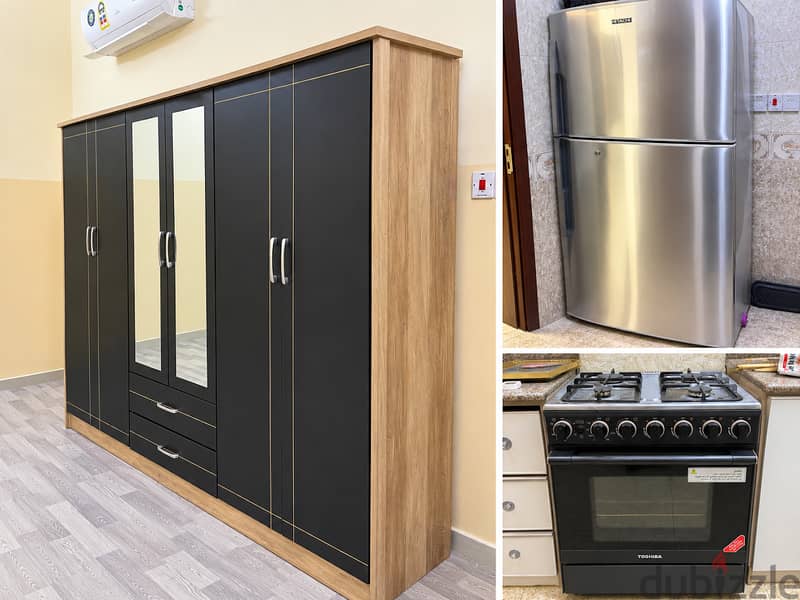 Fridge +Cooker+cupboard 2