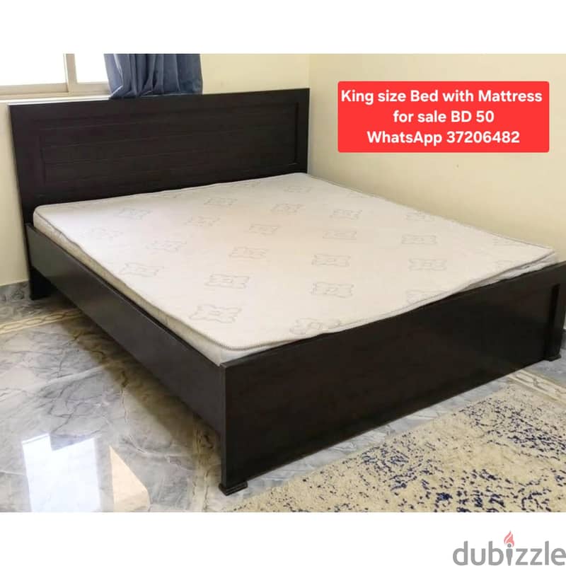 3 door wardrobe and other items for sale with Delivery 8