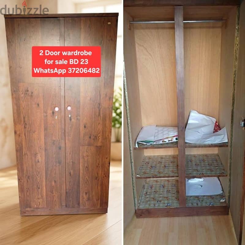 3 door wardrobe and other items for sale with Delivery 12