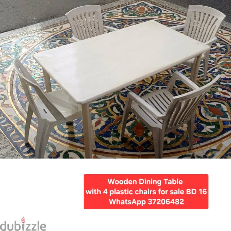 3 door wardrobe and other items for sale with Delivery 13