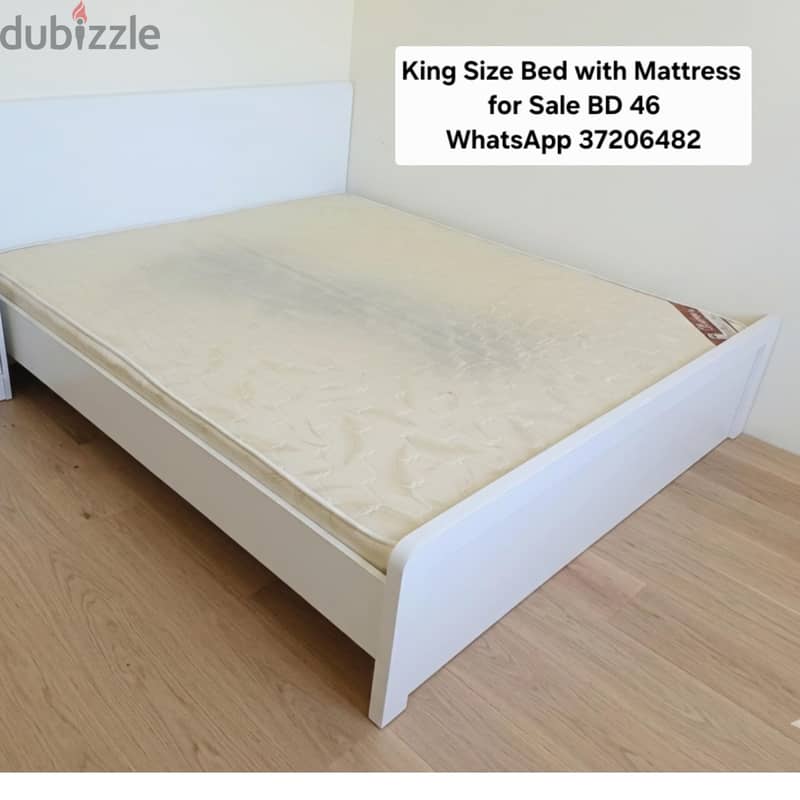 Tall 3 door wardrobe and other items for sale with Delivery fixing 11