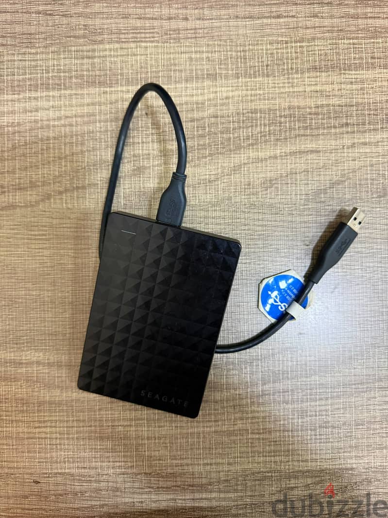 Seagate Portable Hard Drive 1TB For Sale Black 5