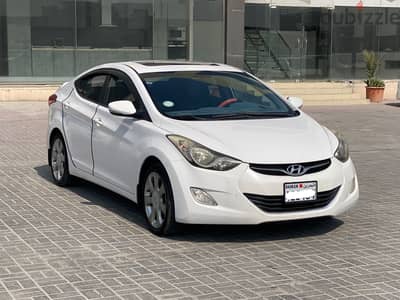 Hyundai Elantra 2014 White