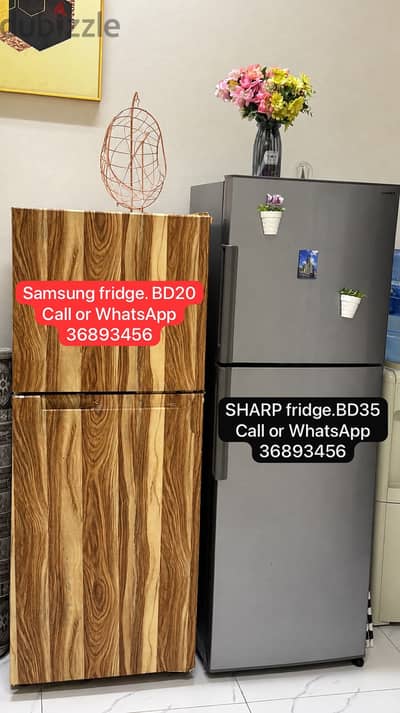 Samsung & Sharp fridge