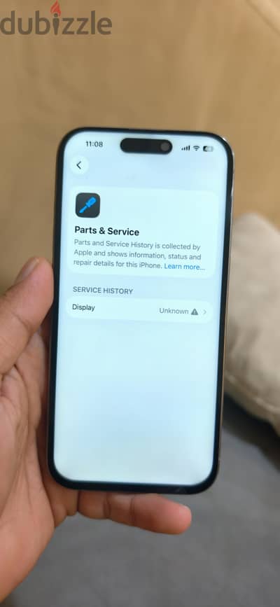 Apple - iPhone 15 Pro 128 GB only display change better 81 only phone