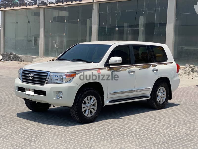 Toyota Land Cruiser GXR 2008 White 1