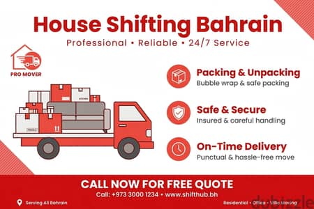 Professional Movers and packers in Bahrain