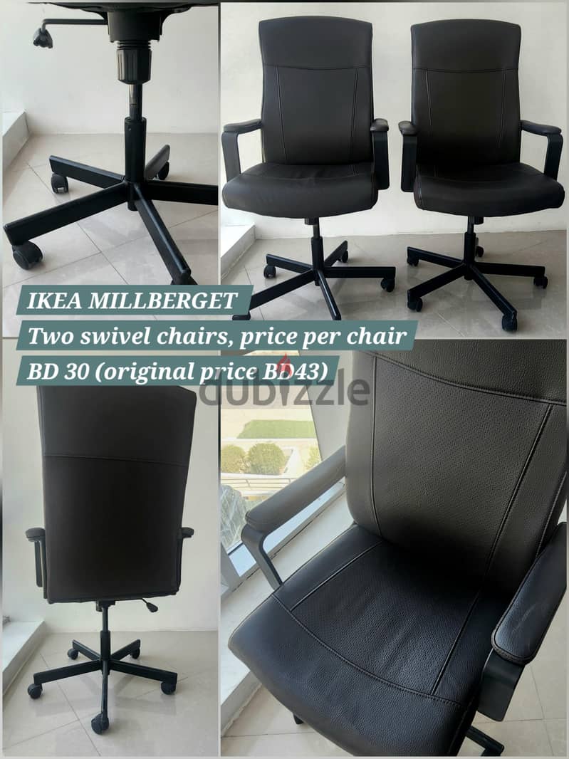 Like New - Office Furniture (IKEA, Danube) 1