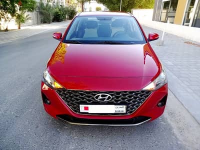 HYUNDAI ACCENT # 2021 # SINGLE USER # ZERO ACCIDENT # URGENT SALE