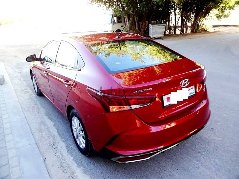 HYUNDAI ACCENT # 2021 # SINGLE USER # ZERO ACCIDENT # URGENT SALE 7