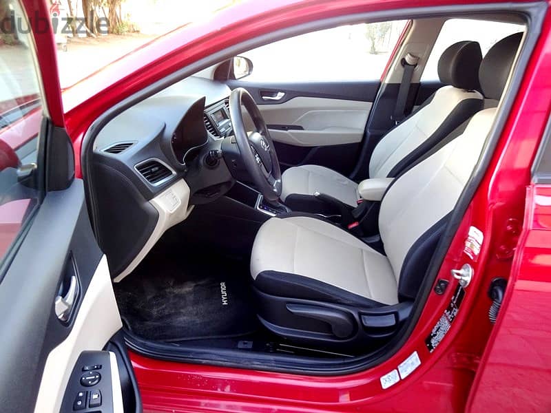 HYUNDAI ACCENT # 2021 # SINGLE USER # ZERO ACCIDENT # URGENT SALE 8