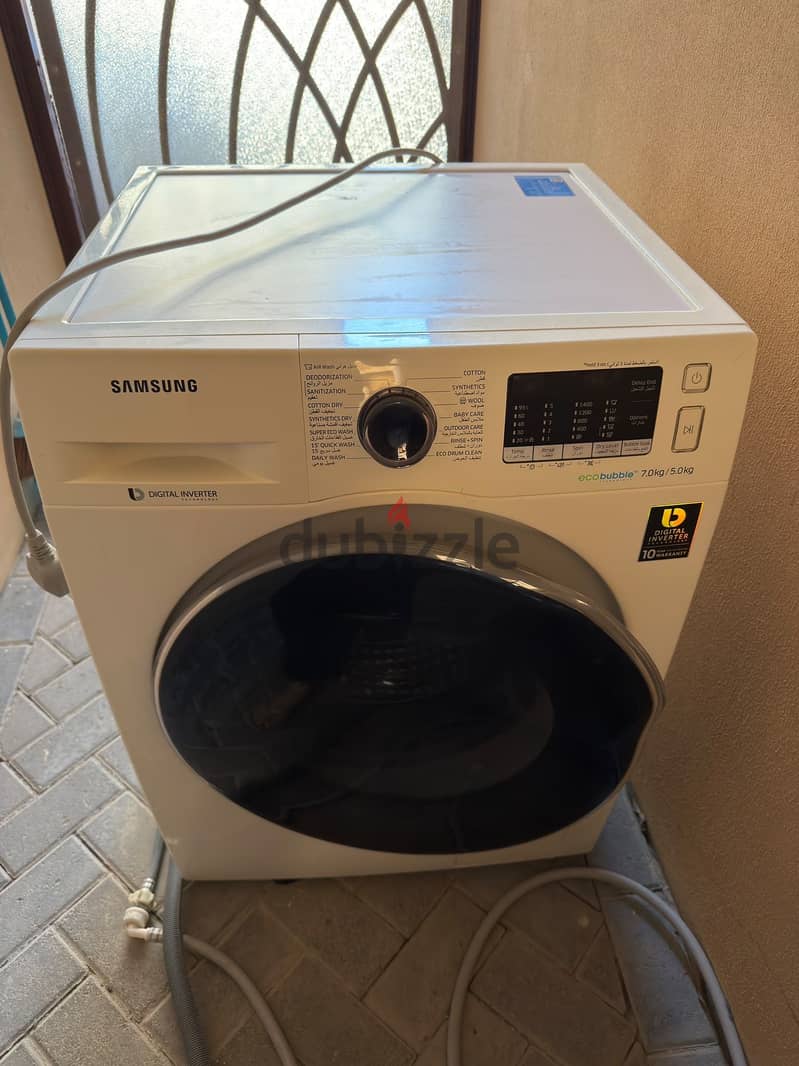 Samsung EcoBubble Washer and Dryer 7kg / 5kg 1