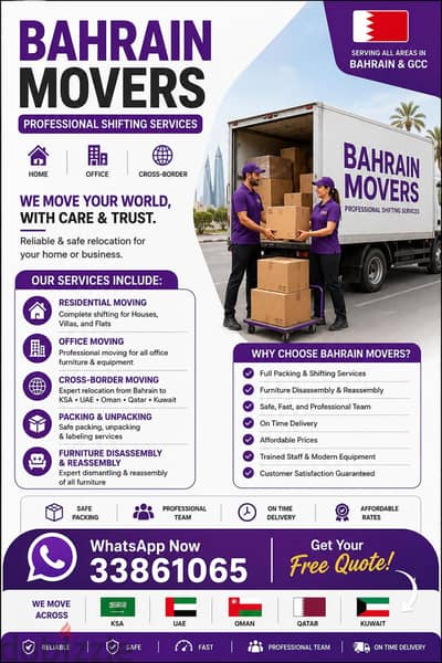Movers and Packers in Riffa Bahrain