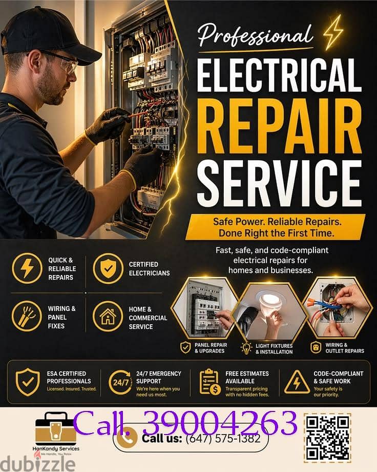 Plumber & Electrical Professional Working 24 hours 1