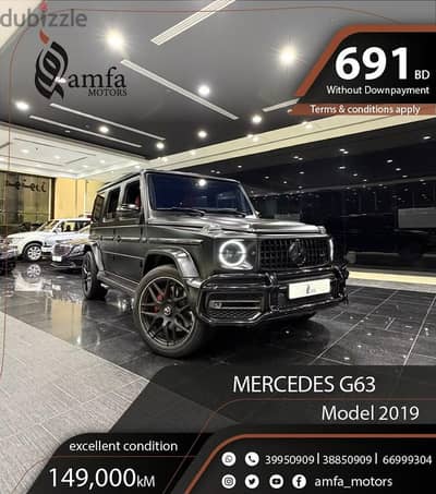 Mercedes-Benz G 63 AMG Model 2019