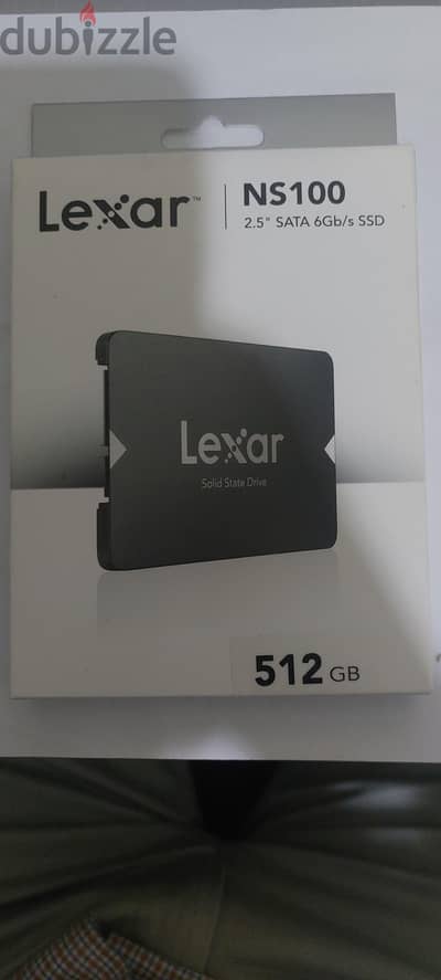 lexar NS100 512 GB SATA SSD 6 Gbps
