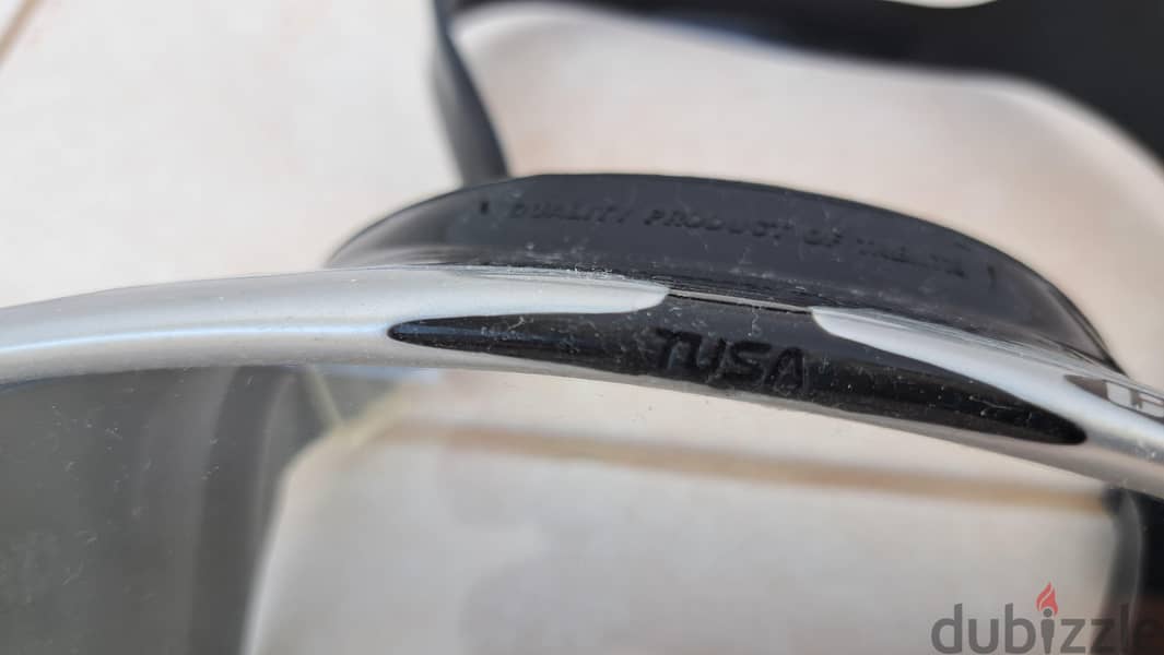 Fins, masks, suit, socks – genuine Tusa Conserro 1