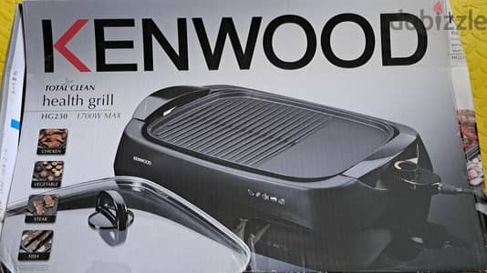 big health grill Kenwood slightly used 1700W