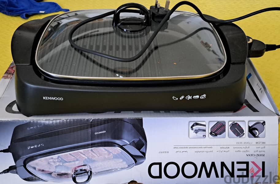 big health grill Kenwood slightly used 1700W 1