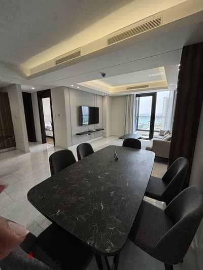 Luxury 1BHK for rent amwaj شقة غرفة وصالة للايجار فخمه ف امواج 