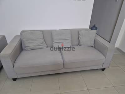 sofa 3 seater and cushion