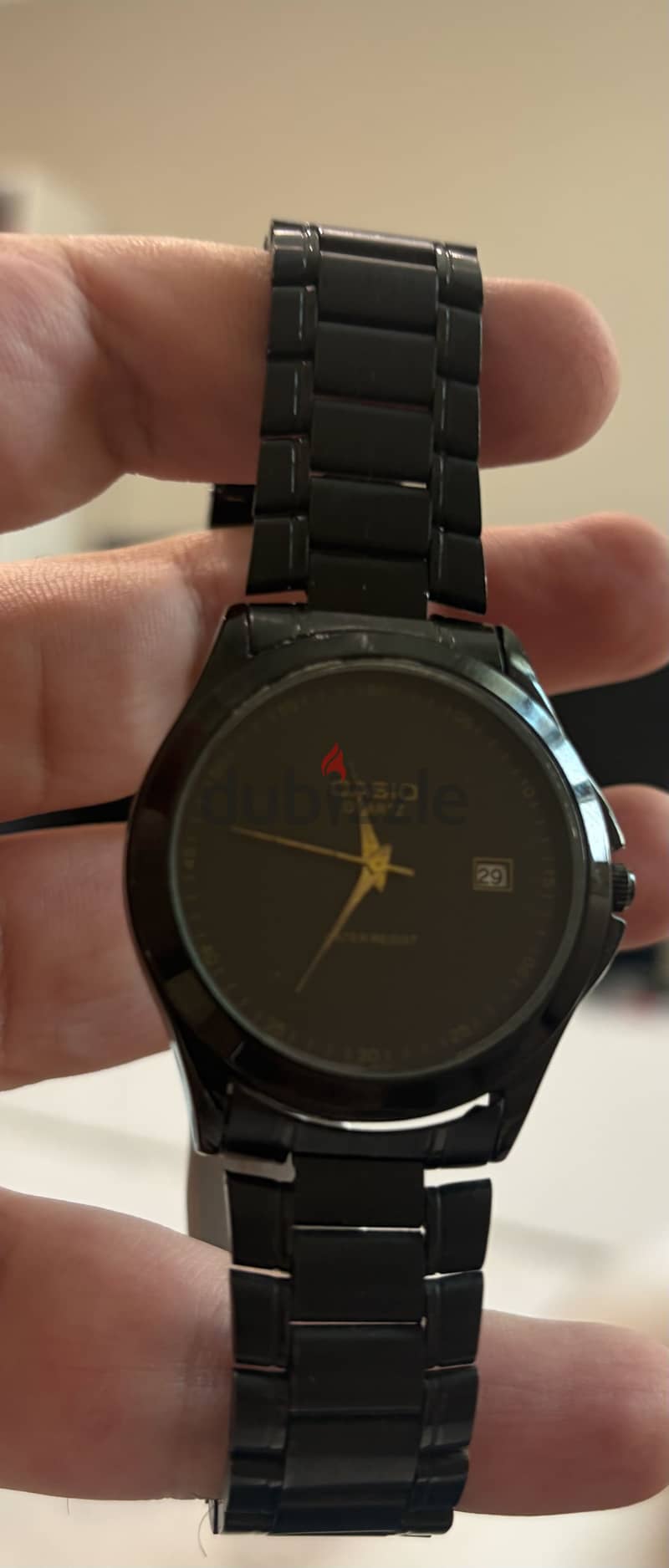 Black casio watch 2