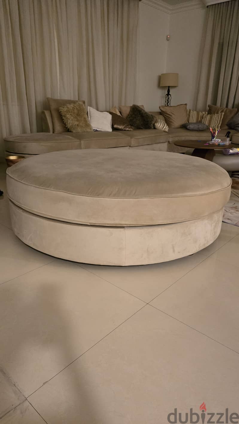 Table sofa from pieces 2