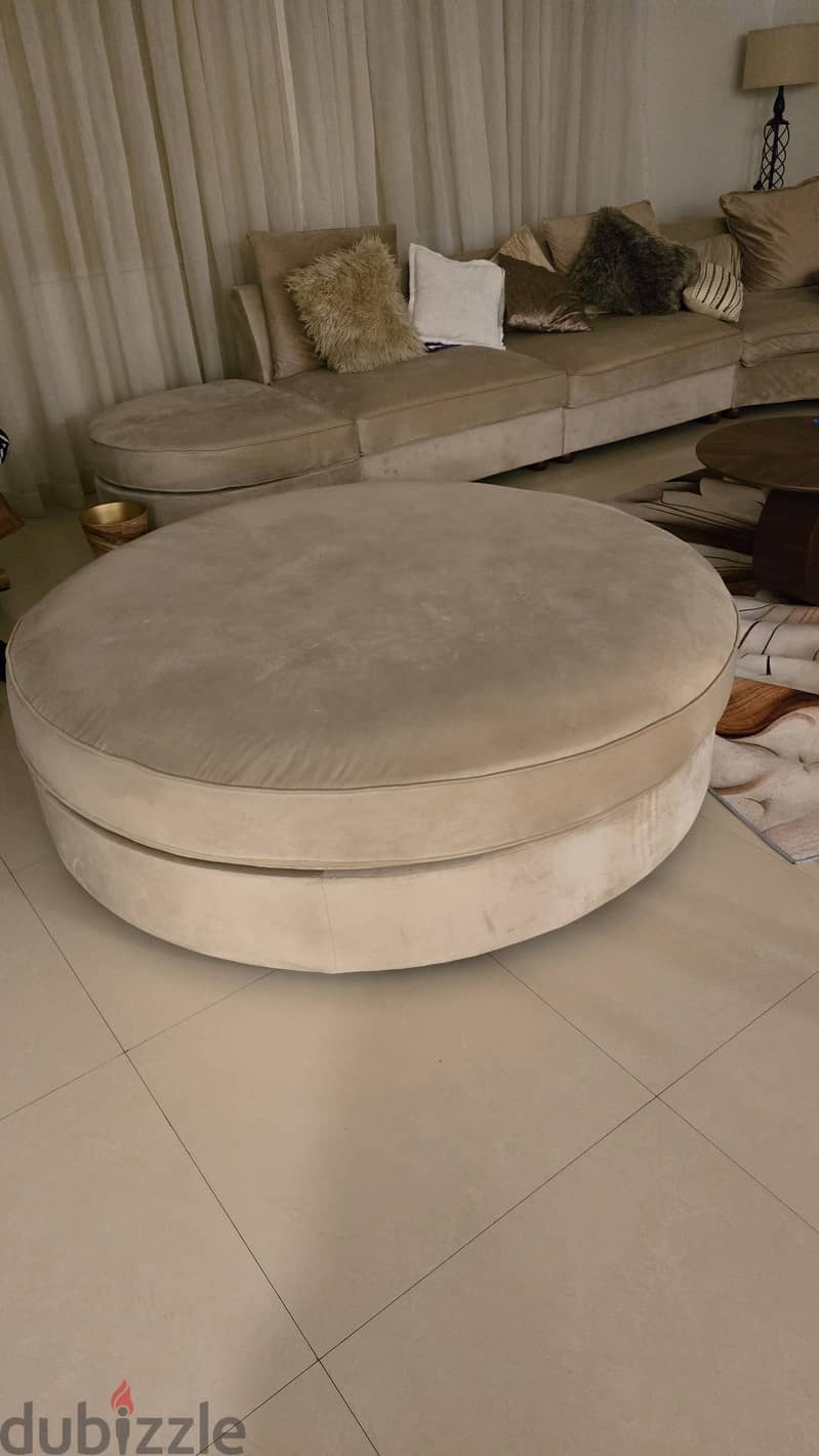 Table sofa from pieces 3