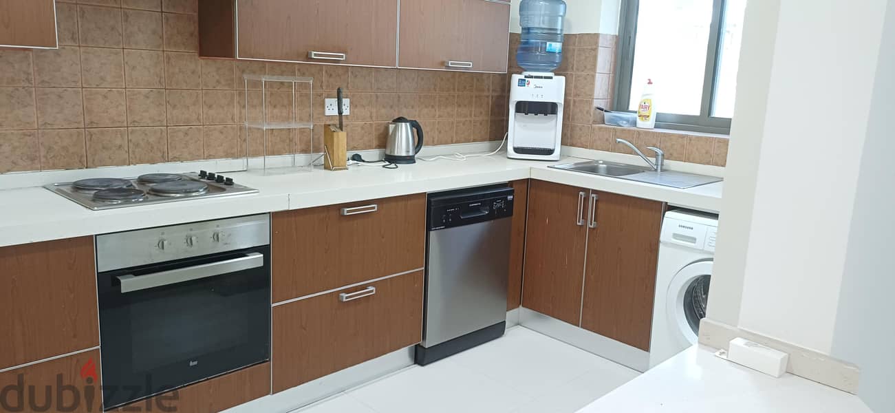 Spacious 3BHK Furnished Apartment with Maid Room in Seef | BD 480 4