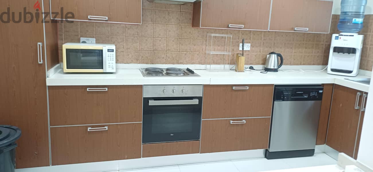 Spacious 3BHK Furnished Apartment with Maid Room in Seef | BD 480 5