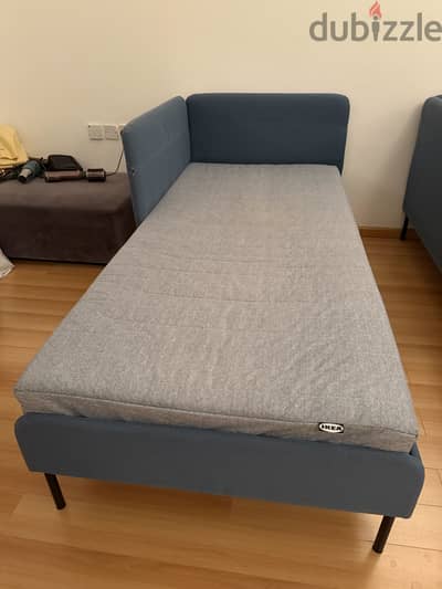New single bed with mattress 35 BHD final