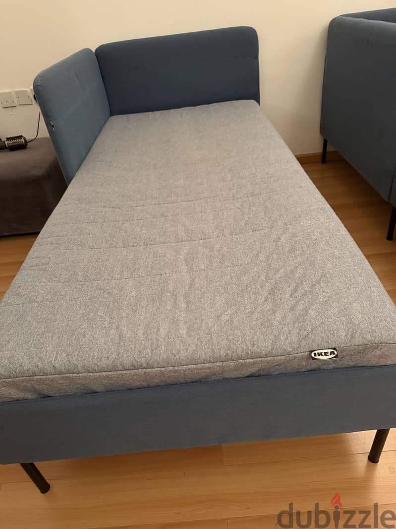 New single bed with mattress 35 BHD final 1