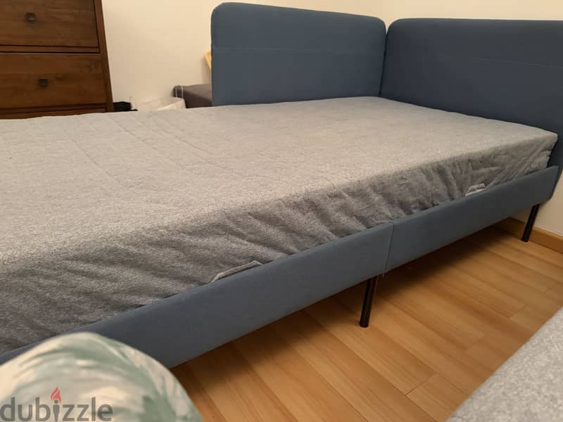 New single bed with mattress 35 BHD final 3